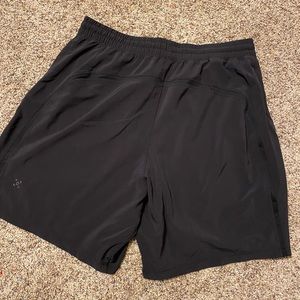 Black men’s lulu shorts